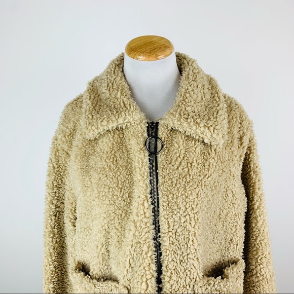 Steve Madden Teddy Bear Jacket Medium - Picture 3 of 11